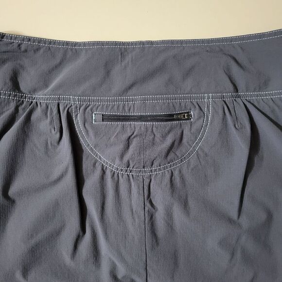 Athleta Cinch Ripstop Skort Asphalt Gray - Picture 13 of 16